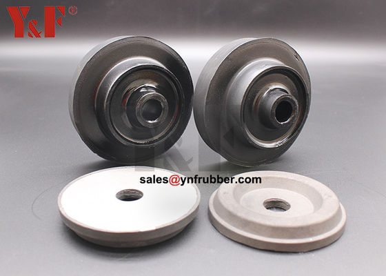 E308 Mesin Excavator Mounting Rubber Cushion Feet Bumper Kit