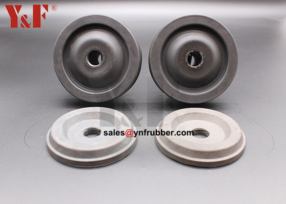 E308 Mesin Excavator Mounting Rubber Cushion Feet Bumper Kit