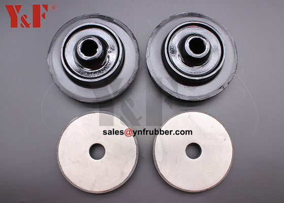 E308 Mesin Excavator Mounting Rubber Cushion Feet Bumper Kit