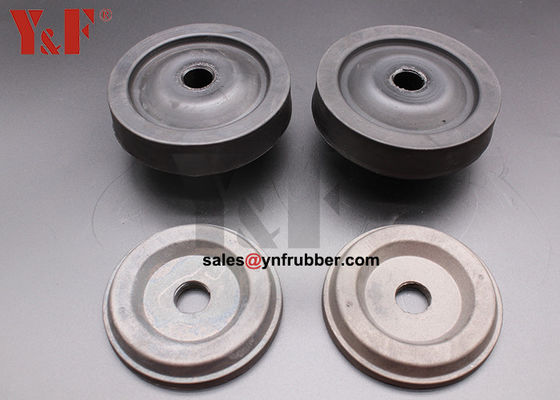 E308 Mesin Excavator Mounting Rubber Cushion Feet Bumper Kit
