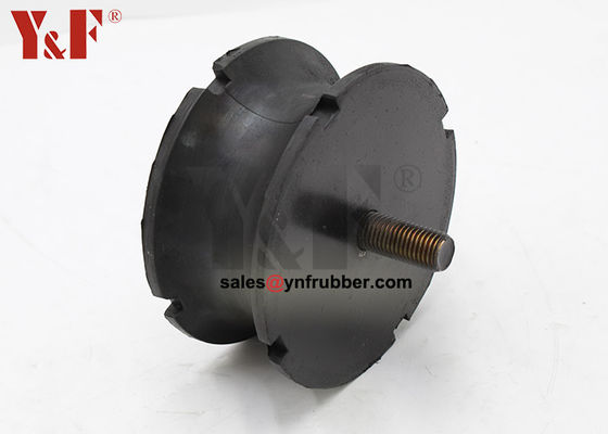 Flex Bobbin Mounts Anti Vibration Sandwich Karet Mounts Hitam