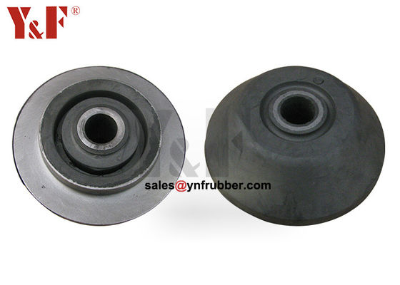 Black Auto Motor Mounts Bahan baja pengurangan kebisingan untuk truk