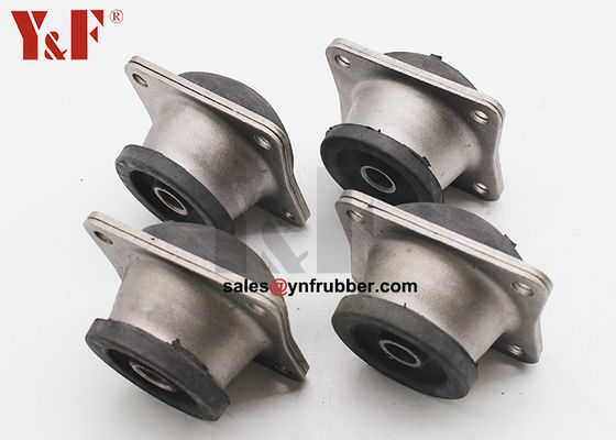 Flanged Gummi Anti Vibration Mounts Produsen Industri