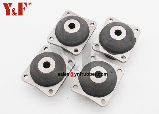 Flanged Gummi Anti Vibration Mounts Produsen Industri