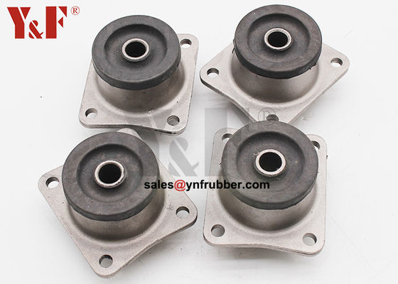 Flanged Gummi Anti Vibration Mounts Produsen Industri