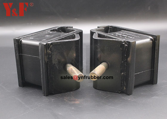 Aman Flanged Karet Mounts Stabil M6 Karet Isolator Disesuaikan