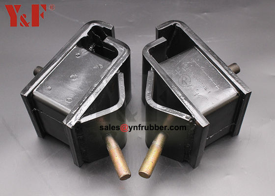 Aman Flanged Karet Mounts Stabil M6 Karet Isolator Disesuaikan