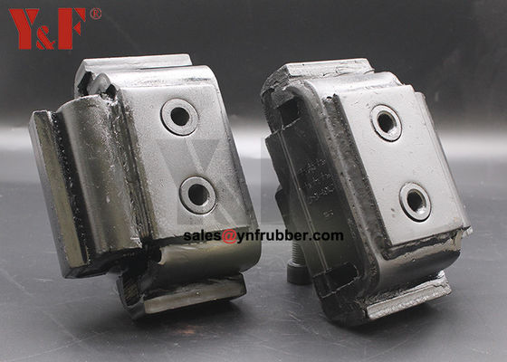 Heavy Duty M8 Flanged Rubber Mounts Anti Vibration Untuk Industri