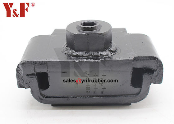 Flanged Rubber Isolator Mounts Pengurangan Kebisingan Tinggi Industri