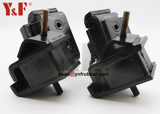 Flanged Rubber Isolator Mounts Pengurangan Kebisingan Tinggi Industri