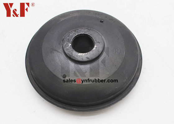 Black Isolation Rubber Mounts Flanged Dengan Reduce Kebisingan Tinggi