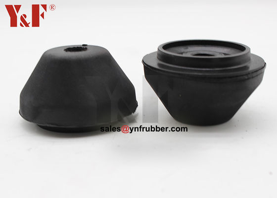 OEM Black Flanged Rubber Mounts Produsen Pengurangan Kebisingan