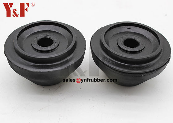 OEM Black Flanged Rubber Mounts Produsen Pengurangan Kebisingan