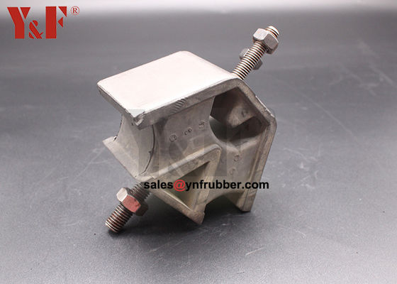 Flanged Rubber Vibration Isolators Mount Industrial Untuk Mesin Konstruksi