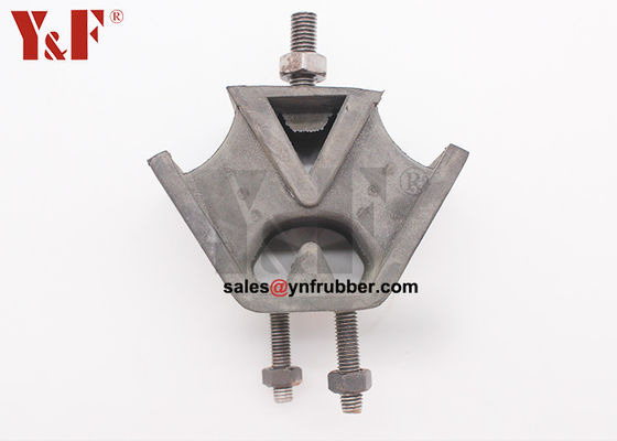Black Marine Vibration Motor Mount Disesuaikan dengan Spesifikasi Anda