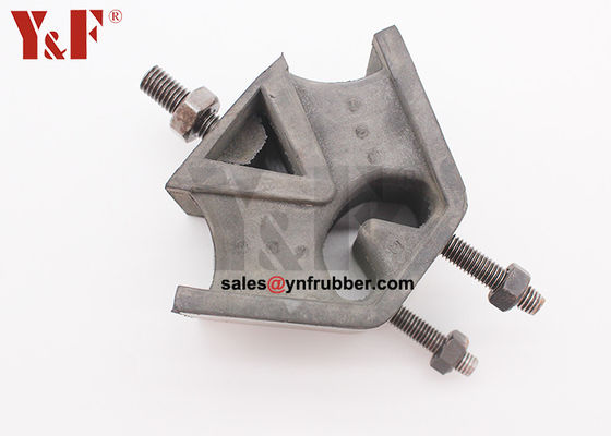 Black Marine Vibration Motor Mount Disesuaikan dengan Spesifikasi Anda