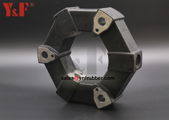 Automotive Flexible Rubber Coupling Kekuatan Tinggi Silinder