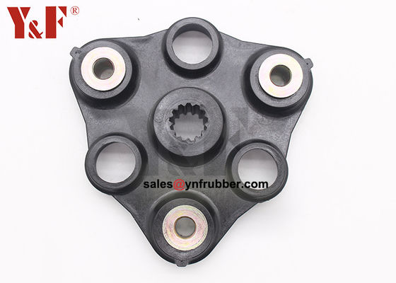 Kopling Motor Karet Fleksibel Silinder Untuk Aplikasi Industri