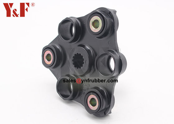 Kopling Motor Karet Fleksibel Silinder Untuk Aplikasi Industri