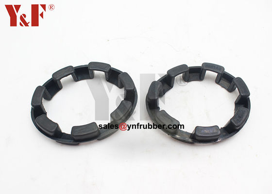 Custom Flexible Rubber Coupling Resistensi panas Flexible Shaft Coupling CE