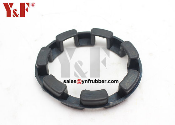 Custom Flexible Rubber Coupling Resistensi panas Flexible Shaft Coupling CE