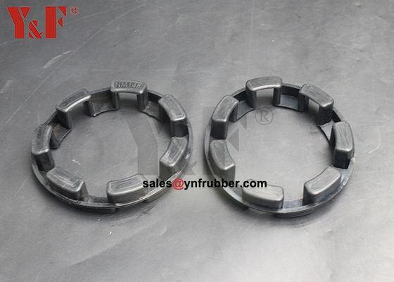 Custom Flexible Rubber Coupling Resistensi panas Flexible Shaft Coupling CE
