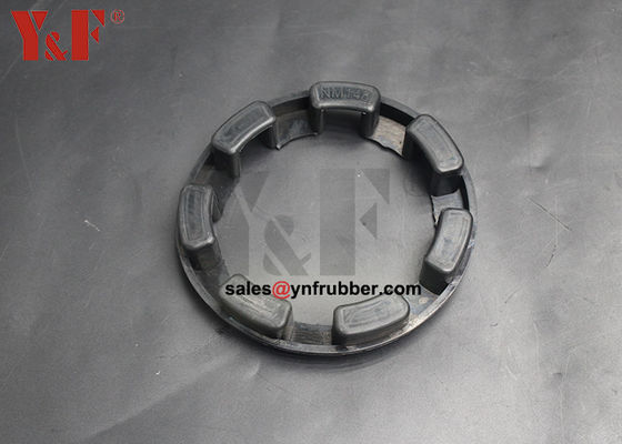 Custom Flexible Rubber Coupling Resistensi panas Flexible Shaft Coupling CE