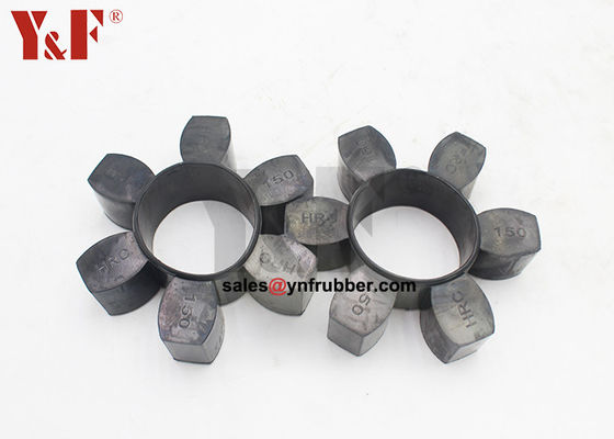 Perekat Karet Fleksibel Hitam tahan lama Kisaran Tekanan Cylindrical Adjustable