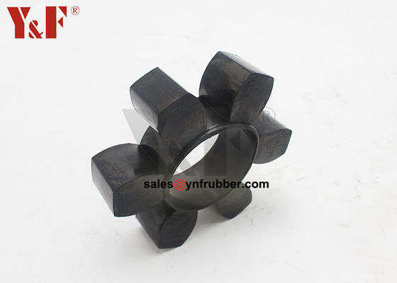 Perekat Karet Fleksibel Hitam tahan lama Kisaran Tekanan Cylindrical Adjustable