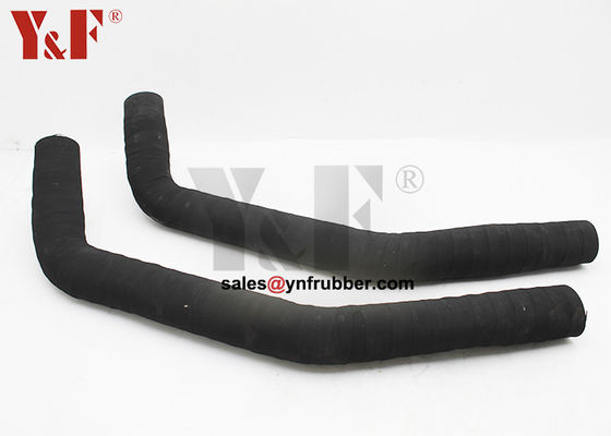 E320GC Hitam Excavator Rubber Hose Replacement Radiator Hose UP SGS