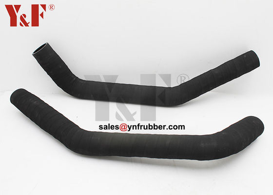 E320GC Hitam Excavator Rubber Hose Replacement Radiator Hose UP SGS