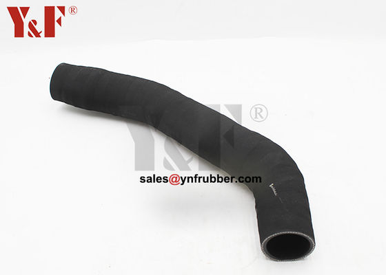 Selang karet excavator fleksibel diperkuat E320GC Radiator Selang Down
