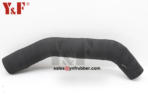Selang karet excavator fleksibel diperkuat E320GC Radiator Selang Down
