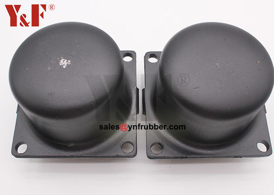 Excavator Karet Bump Stop Hitam Shock Absorber Mount Set SGS