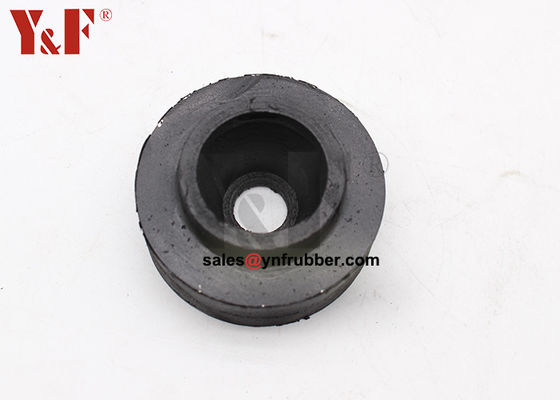 Black Anti Vibration Machine Mounts 1mm - 200mm Tinggi Industri