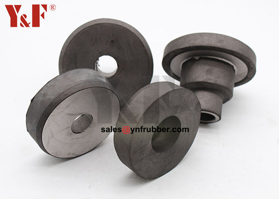 Isolasi Karet Hitam Pemasangan Kaki Shockproof EC210 Mesin Karet Mount