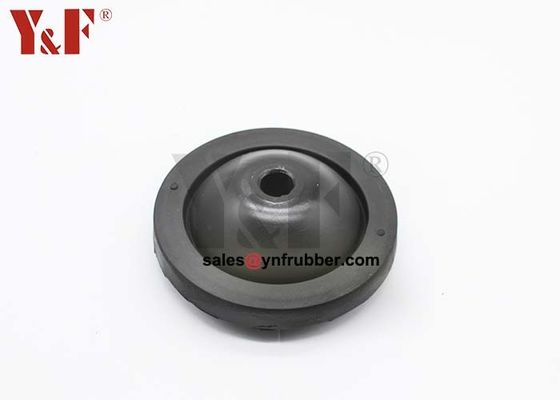 Bulat Pusat Bonded Mounts Hitam Shear Mount isolasi getaran