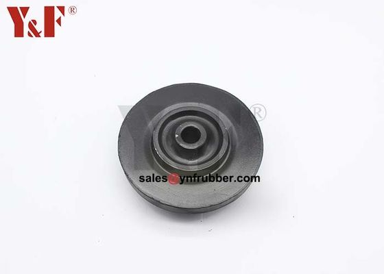 Bulat Pusat Bonded Mounts Hitam Shear Mount isolasi getaran