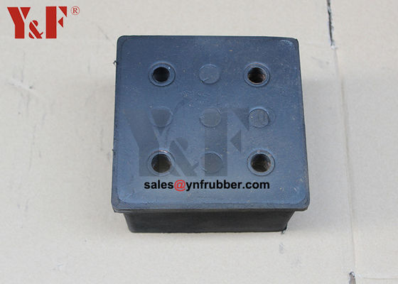 Stabil Compactor Karet Mounts Damping Suara Hitam Warna CE