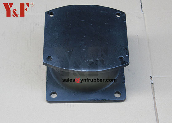 Kompaktor Shock Absorber Karet Hitam Vibration Absorption SGS