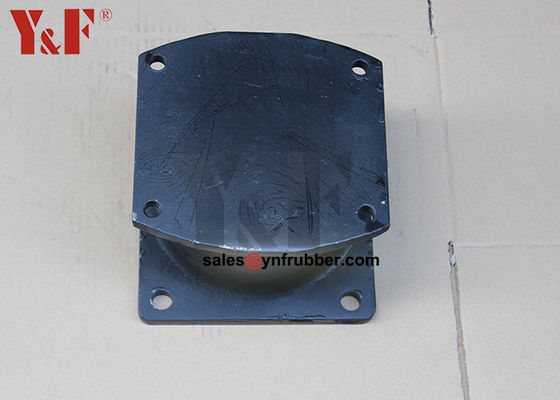Kompaktor Shock Absorber Karet Hitam Vibration Absorption SGS
