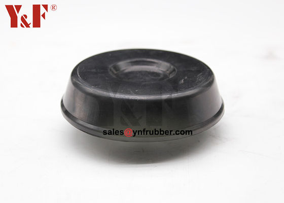 Black Compactor Rubber Mounts Shock Reduction Hydraulic Breaker Rubber Mount Pengurangan kejut