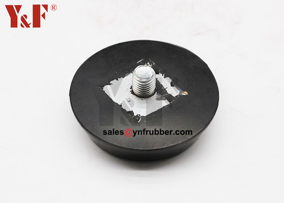 Black Compactor Rubber Mounts Shock Reduction Hydraulic Breaker Rubber Mount Pengurangan kejut