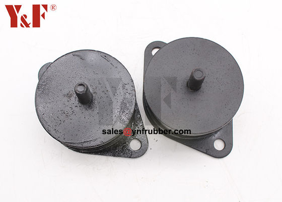 Heavy Duty Compactor Rubber Mounts Round Absorpsi Getaran Tinggi