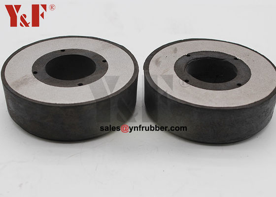 Busing yang dipasang pada tubuh 11EK-10070 11EK-10060 Hyundai Excavator Rubber Cushion