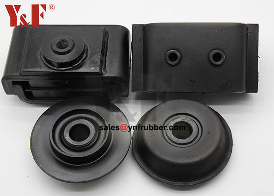 Mesin Excavator Body Mount Bushings Bulat Jenis Fitting Custom